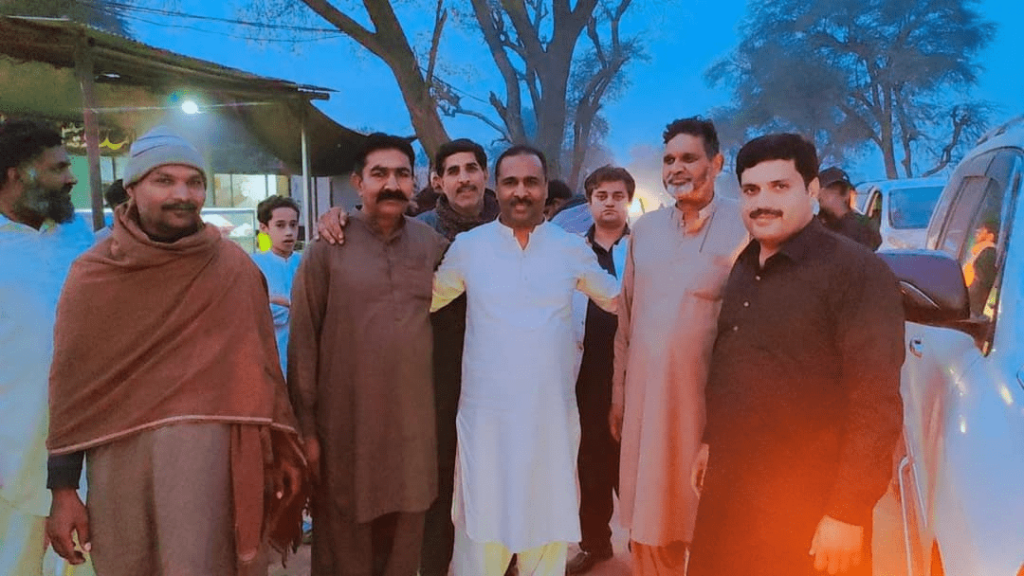 Rana Iqbal Siraj with People