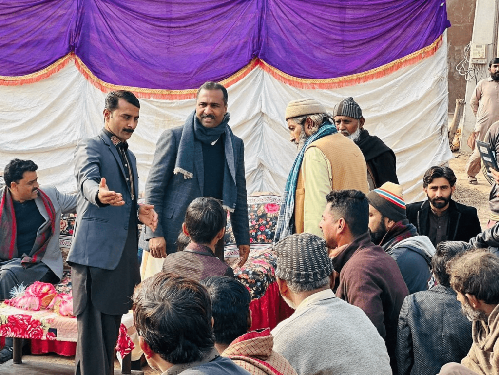 Rana Iqbal Siraj in Ceremony with People of Multan